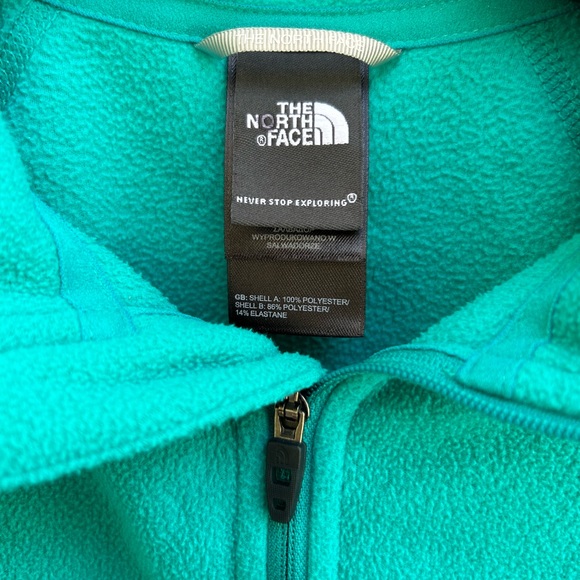 The North Face FlashDry 1/4 Zip Stretch Fleece Pullover Womens Jacket Medium - Picture 5 of 7